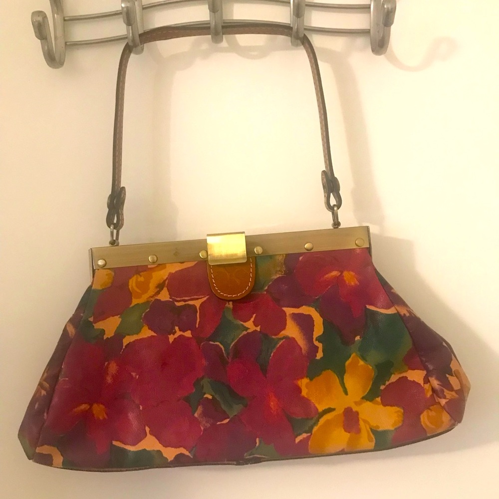 Gorgeous Patricia Nash Italian leather bag